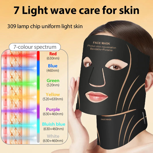 Avery Vale LED Rejuvenation Mask (With Neck Covering)